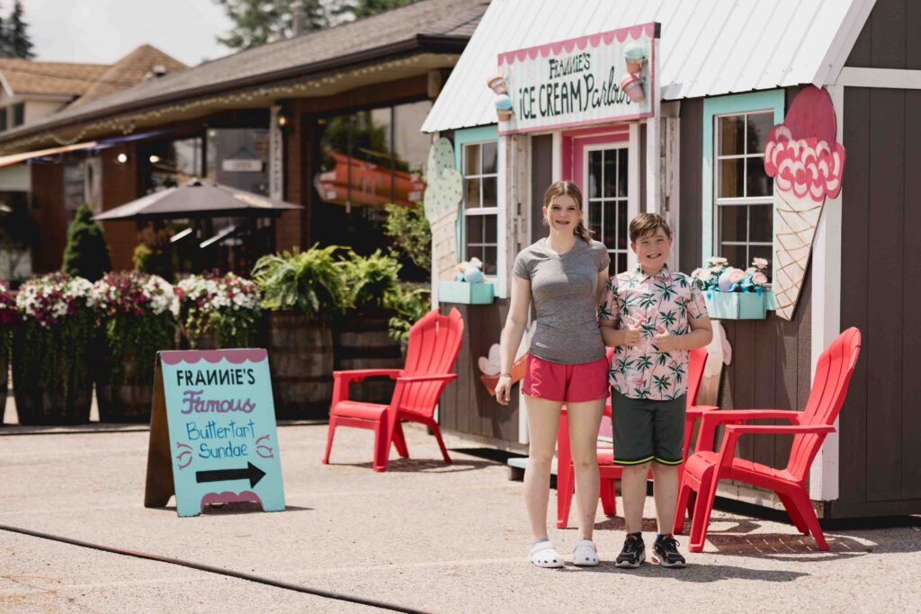 Best ice cream in Kitchener-Waterloo.  Frannie's Restaurant & Bakery
