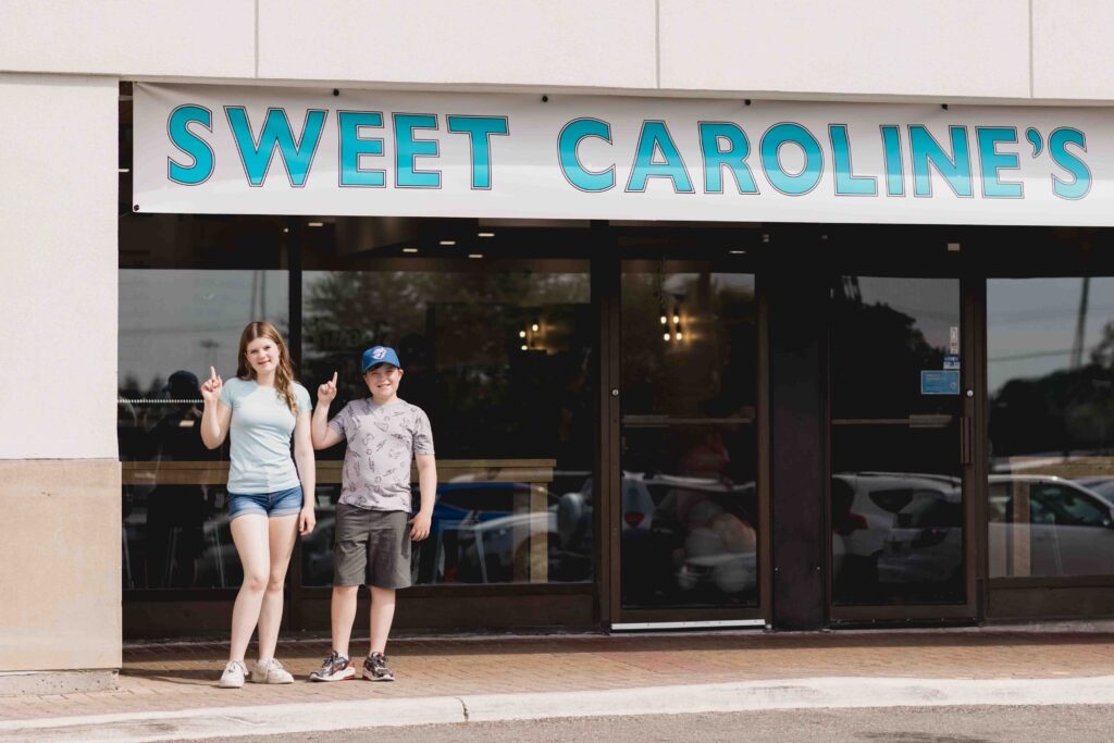 Best ice cream in Kitchener-Waterloo.  Sweet Caroline's Ice Cream & Cafe
