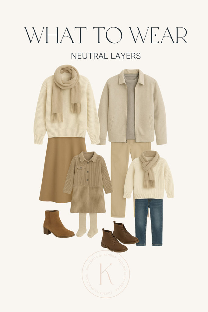Neutral colours for Fall photos