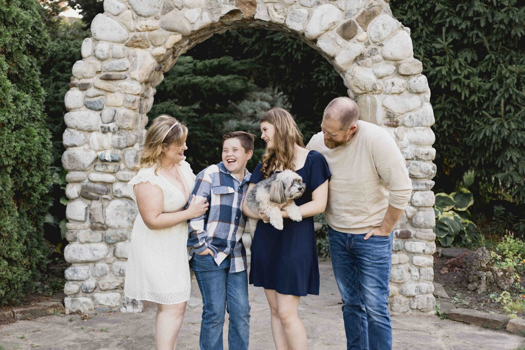 Family photo session in Kitchener-Waterloo