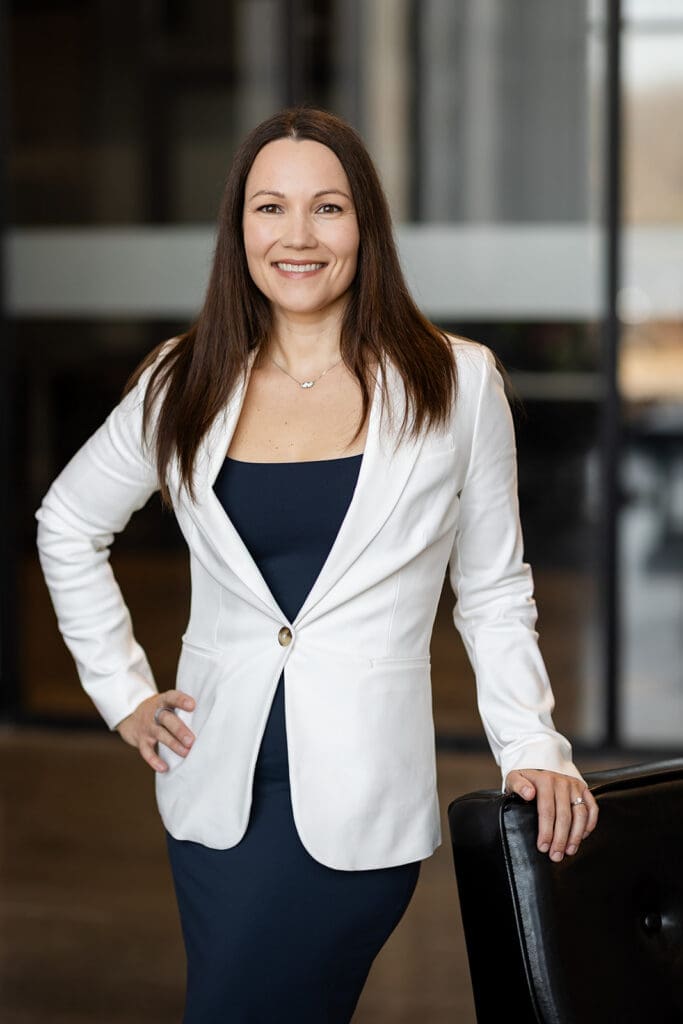 Team member portrait from Element CPA's branding session in Kitchener
