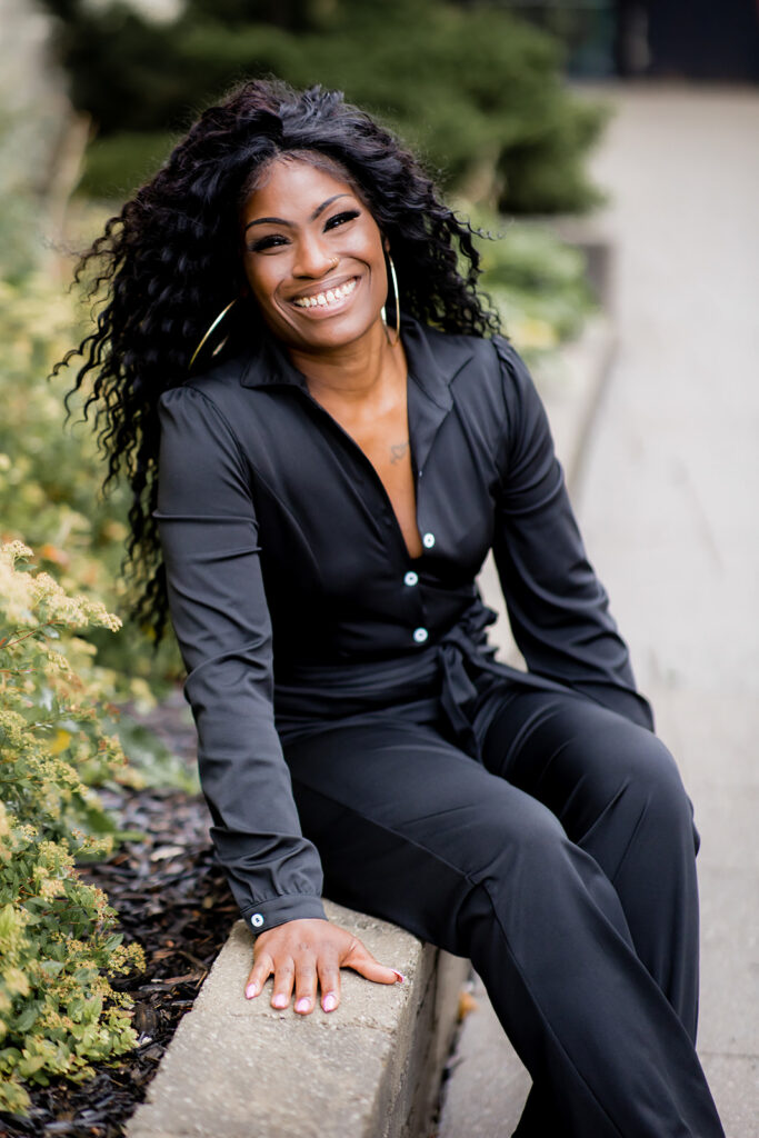 Professional headshot by Kitchener-Waterloo photographer Portraits by Kendra - natural, relaxed, authentic.